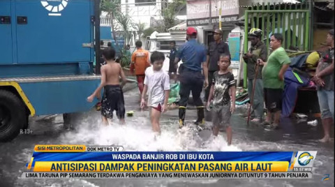 Waspada, 4 Daerah di Jakarta Ini Berpotensi Banjir Rob