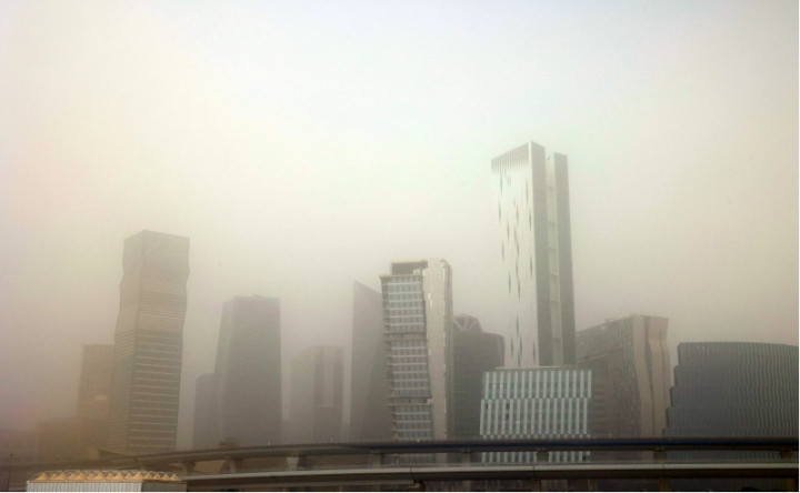 Badai Pasir Selimuti Ibu Kota Arab Saudi