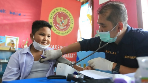 Kawal PTM 100%, BIN Babel Gencar Vaksinasi Covid-19 untuk Anak
