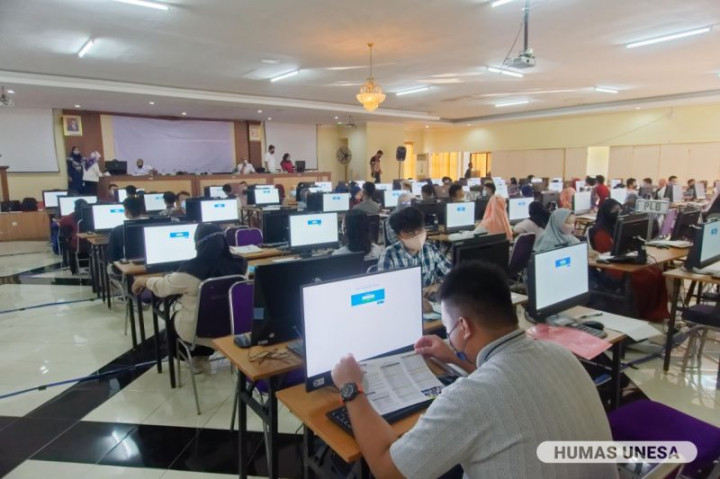 Datang Terlambat, 1 Peserta UTBK SBMPTN di Unesa Gagal Ikut Ujian