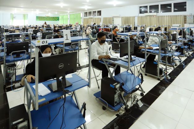 9.624 Peserta UTBK Mulai Ikut Ujian di USK