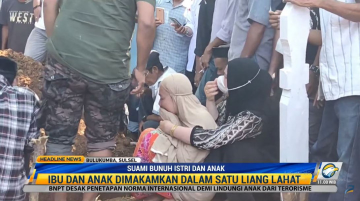 Pria Pembunuh Istri dan Anak Sempat Cari Obat Penenang ke Puskesmas