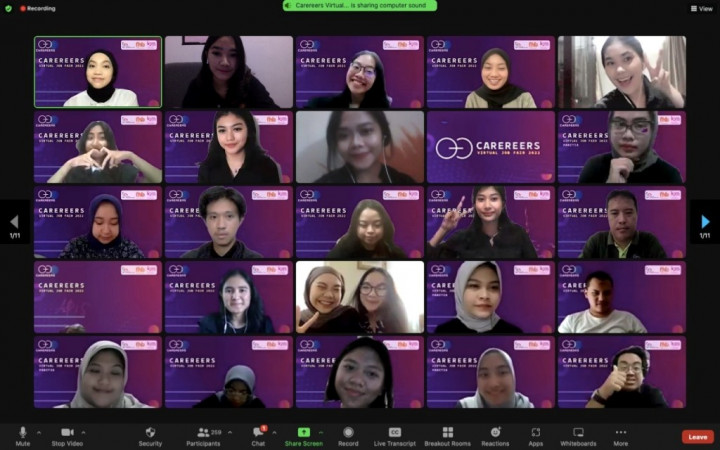 Carereers Virtual Job Fair 2022 Sukses Gaet Pencari Kerja