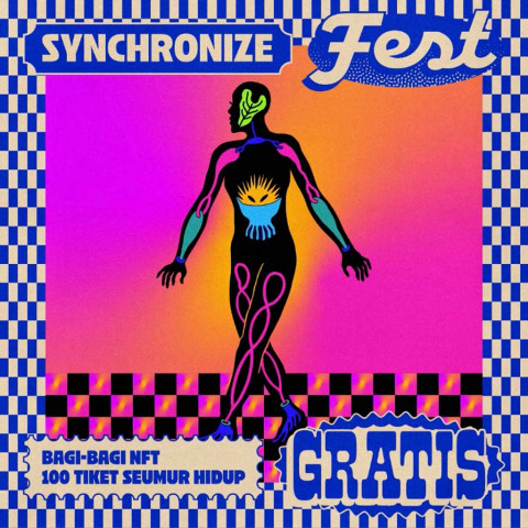 Synchronize Fest Bagikan 100 NFT Tiket Gratis Seumur Hidup