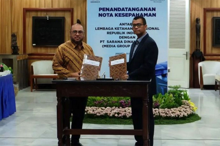 Media Group Jalin Kerja Sama dengan Lemhannas