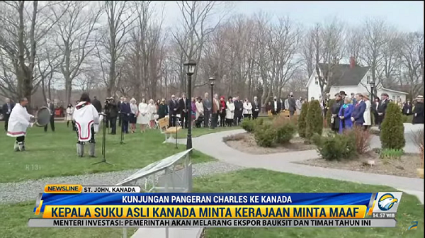 Kisah Kelam, Suku Asli Kanada Minta Pangeran Charles Minta Maaf