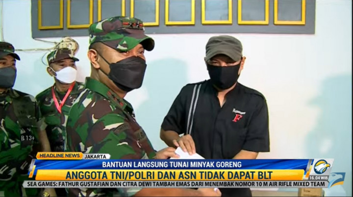 Bantuan Langsung Tunai Minyak Goreng
