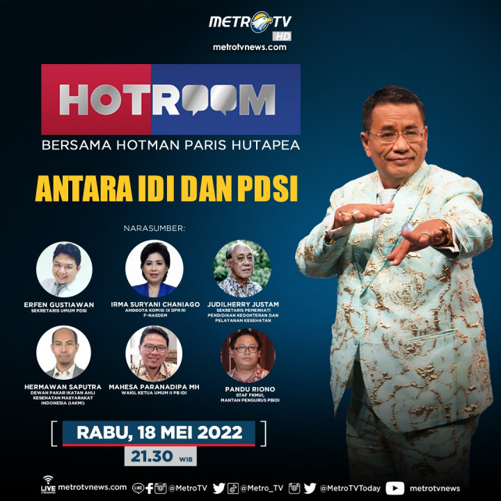 Hot Room Malam Ini: Antara IDI Dan PDSI