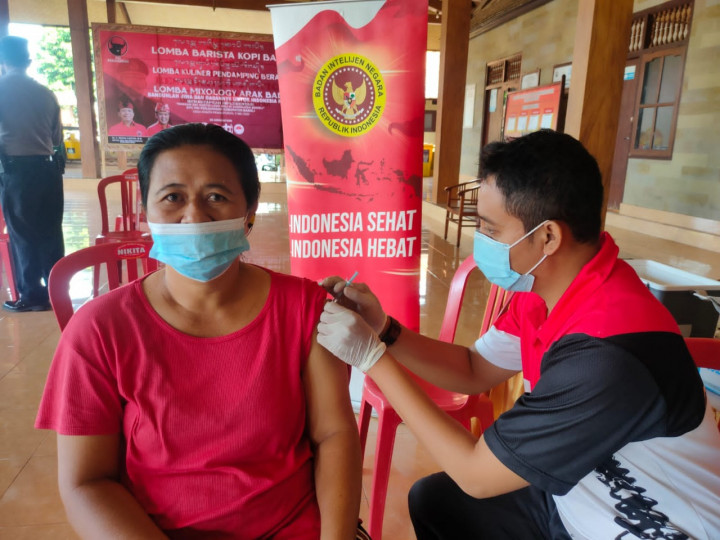 Covid-19 Semakin Terkendali, BIN Tetap Intensifkan Vaksinasi
