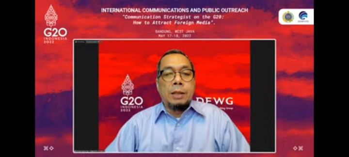 Presidensi G20, Kominfo Optimalkan Komunikasi Publik ke Media Luar Negeri