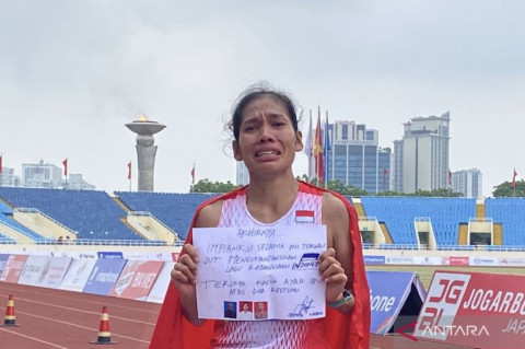 SEA Games 2021: Pelari Odekta Elvina Naibaho Sumbang Emas Marathon Putri