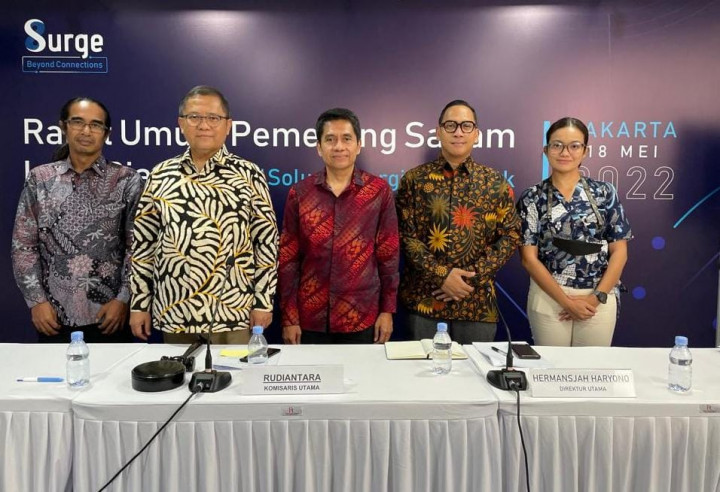 Perkuat <i>Roadmap</i> Pengembangan Ekosistem Digital, Surge Tunjuk Komisaris Baru