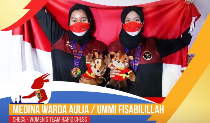 Indonesia Sabet Emas Catur Rapid Putri