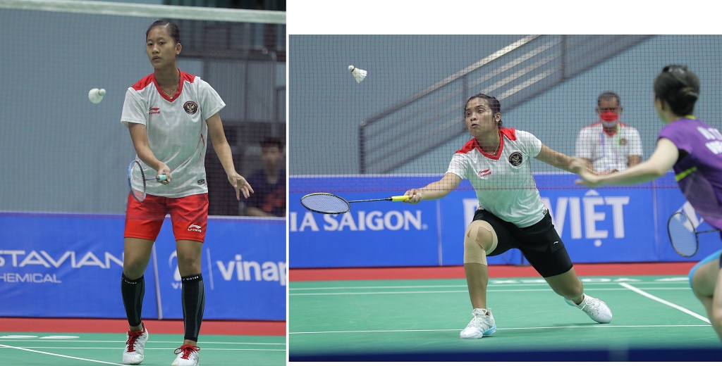 Putri Kusuma Wardani dan Gregoria Mariska Tunjung. (Foto: Humas PBSI)