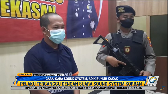 Akibat Sound System Terlalu Nyaring, Adik Bunuh Kakak