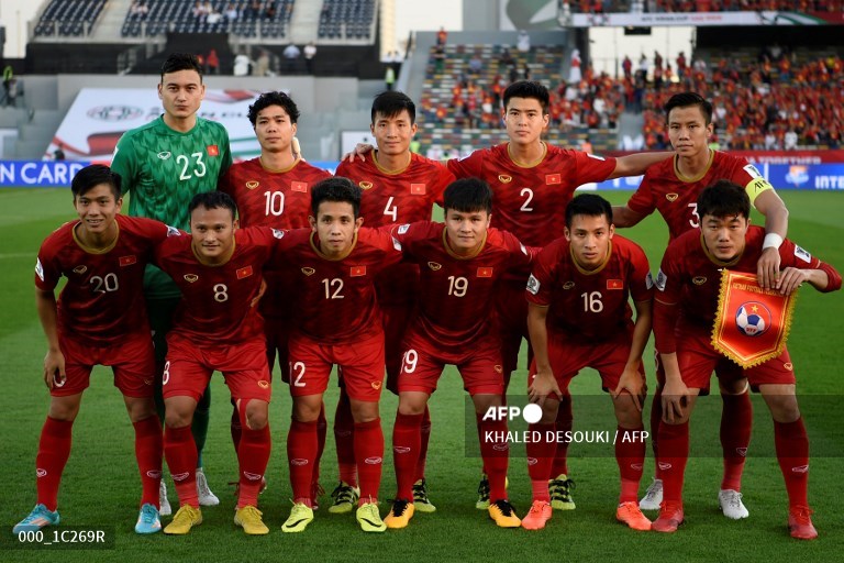 Timnas Vietnam-Foto AFP