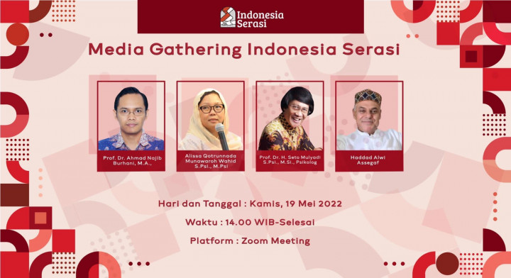 Indonesia Serasi Sebarkan Pesan Persatuan