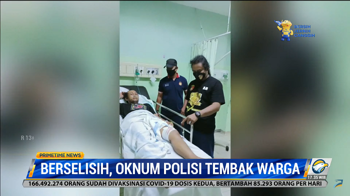Oknum Polisi Tembak Warga Akibat Berselisih