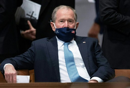 Mantan Presiden AS George W Bush. Foto: AFP