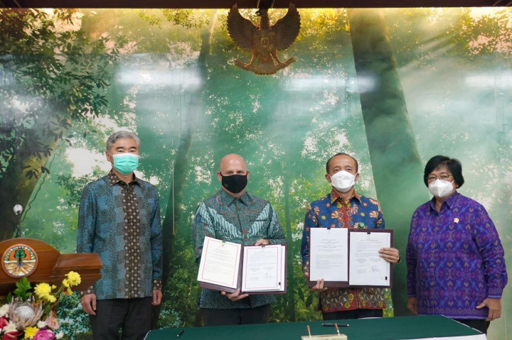 RI-AS Sepakat Dukung Penyerapan Karbon Sektor Kehutanan