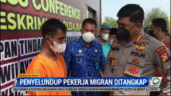 Penyelundup Pekerja Migran Ditangkap