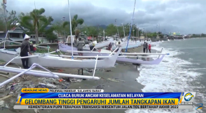 Cuaca Buruk Buat Nelayan di Polewali Mandar Enggan Melaut