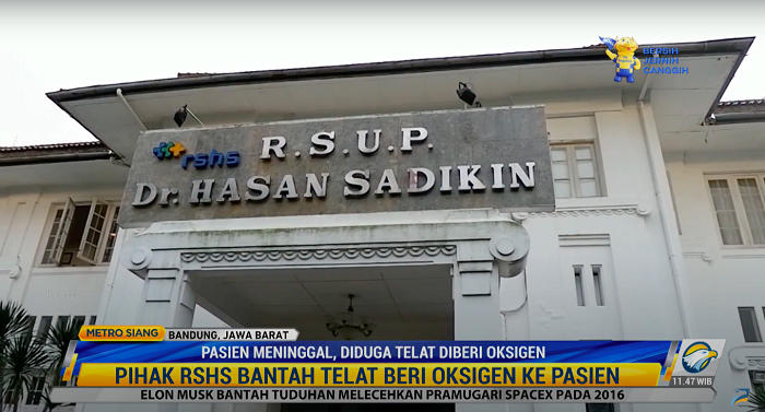 Pasien Meninggal, RS Bantah Telat Beri Oksigen