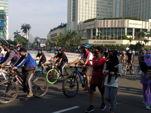 CFD Jakarta Dimulai Besok, Ini Titik Pengalihan Arus Lalin di 6 Lokasi