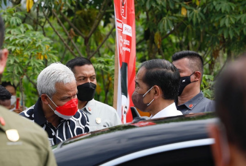 Rakernas Projo Sebut Nama Ganjar,  Jokowi: <i>Ojo Kesusu</i>