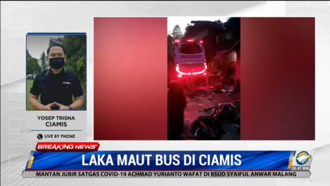 Bus Alami Kecelakaan Maut Usai Ziarah di Situ Panjalu Ciamis