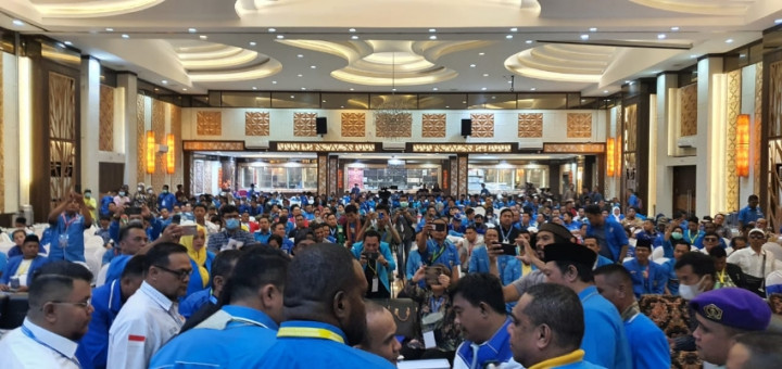 Haris Pertama Kembali Terpilih Sebagai Ketum KNPI