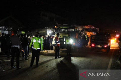 Korban Tewas Kecelakaan Bus di Ciamis jadi 4 Orang