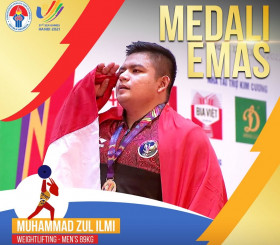 SEA Games: Muhammad Zul Ilmi Tambah Emas dari Angkat Besi