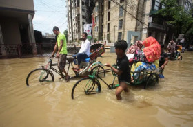 Banjir Landa Bangladesh dan India, 57 Orang Tewas Jutaan Telantar