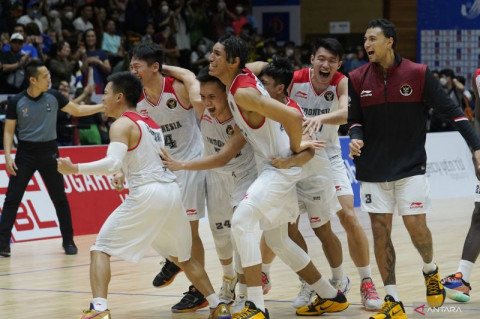 SEA Games 2021: Tekuk Filipina, Tim Bola Basket Putra Indonesia Cetak Sejarah