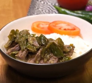 Daging Sapi Cabai Hijau, Sedap dan Nikmat dengan Nasi Hangat