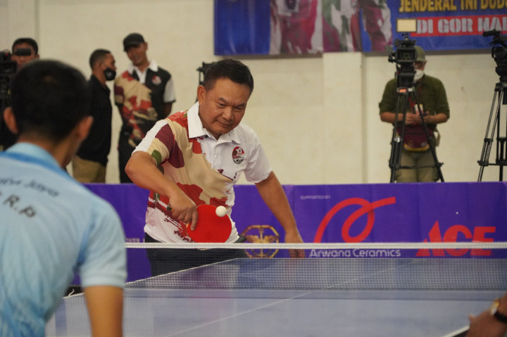Kasad Tutup Kejuaraan Tenis Meja Piala Danjen Kopassus