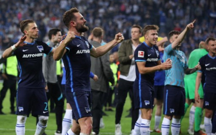 Dramatis! <i>Comeback</i> Hertha Berlin Pupuskan Asa Hamburger SV Kembali ke Bundesliga