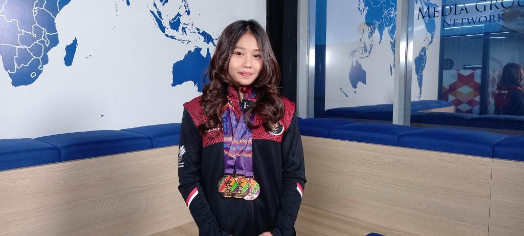Pesenam Indonesia Rifda Irfanaluthfi. (Foto: Alfa Mandalika/Medcom.id)