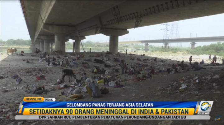 Gelombang Panas Terjang India dan Pakistan