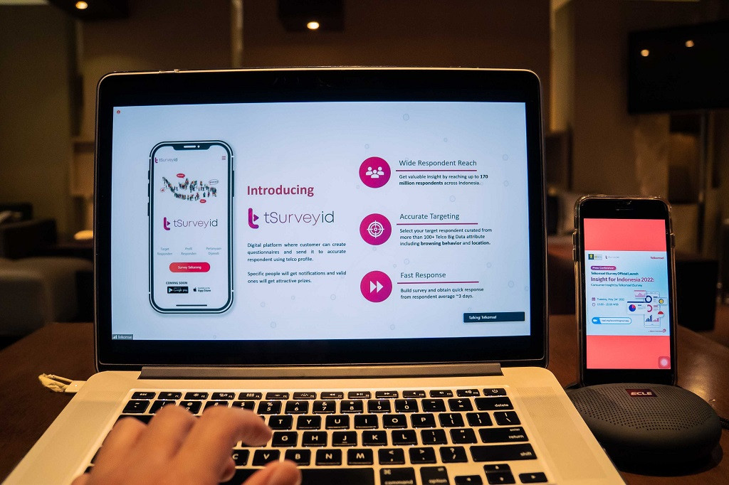 Peluncuran platform tSurvey.id oleh Telkomsel.