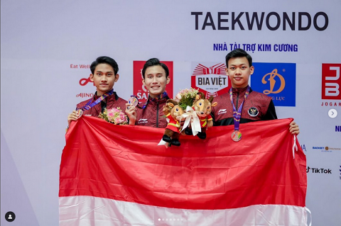 Mahasiswa Undip Sumbang Medali Perunggu pada SEA Games Lewat Cabor Taekwondo