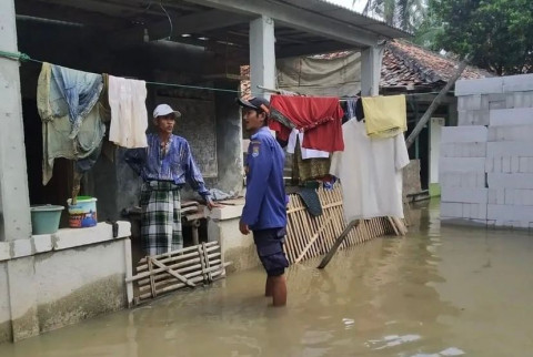 Sungai Cimanceuri Kabupaten Tangerang Meluap, 130 Rumah Tergenang Banjir