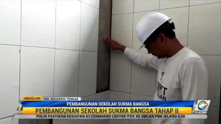 Pembangunan Sekolah Sukma Bangsa Sigi Masuk Tahap Kedua