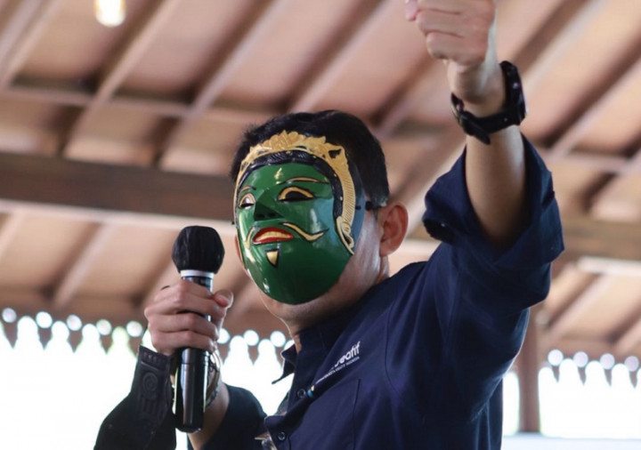 Sandiaga Ingin Topeng Dalang Sumenep <i>Go</i> Internasional