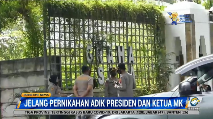 Persiapan Pernikahan Adik Jokowi Hampir Rampung