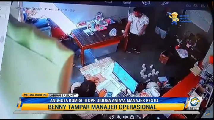 Kronologi Penganiayaan Versi Manajer Resto dan Benny K Harman