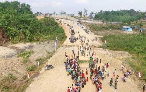 Pos Lintas Batas Negara di Nunukan Dibuat 2 Jalur