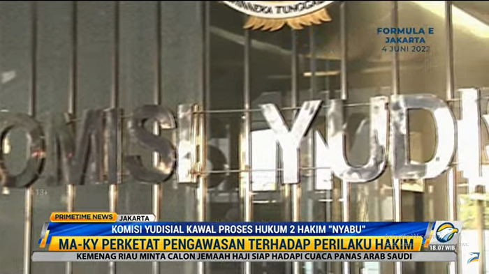 KY Kawal Proses Hukum 2 Hakim ‘Nyabu’ di PN Lebak