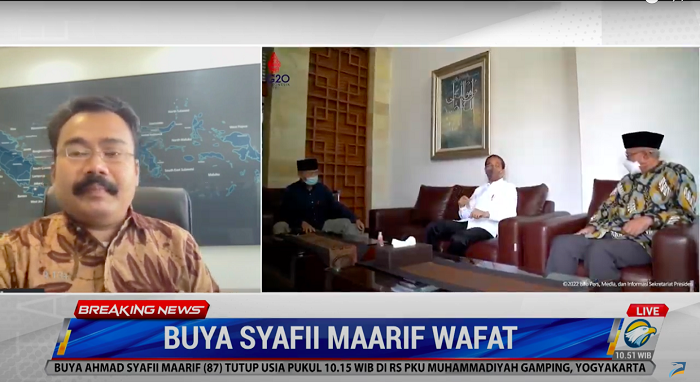 Sebelum Wafat Buya Syafii Sempat Titip Rakyat Kecil pada Sukidi
